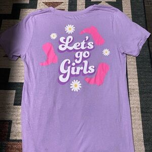 Women simply southern let’s go cowgirls T-shirt